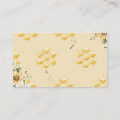 Honigbär, Bienenblume-Gewinnschein Begleitkarte (Rückseite)