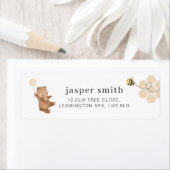 Honigbär erster Bienentag (Insitu)