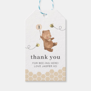 Honigbär erster Bienentag Geschenkanhänger