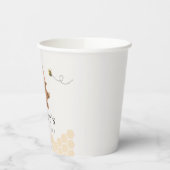 Honigbär erster Bienentag Pappbecher (Links)