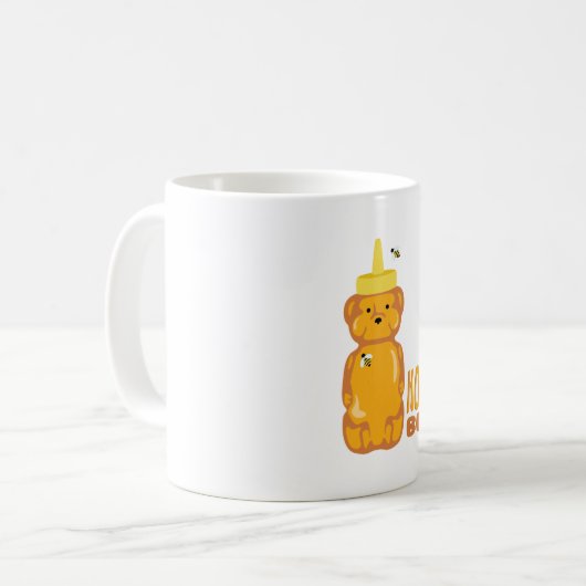 Honigbär Kaffeetasse (Vorderseite Links)