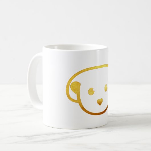 Honigbär Kaffeetasse (Vorderseite Links)