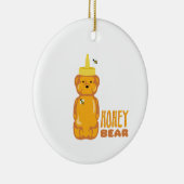 Honigbär Keramik Ornament (Rechts)