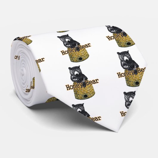 Honigbär Krawatte (Gerollt)