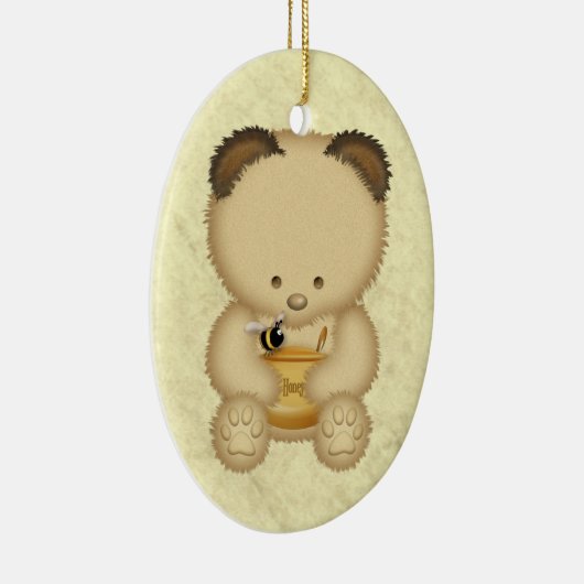 Honigbär Personalisierte Ornament (Rechts)