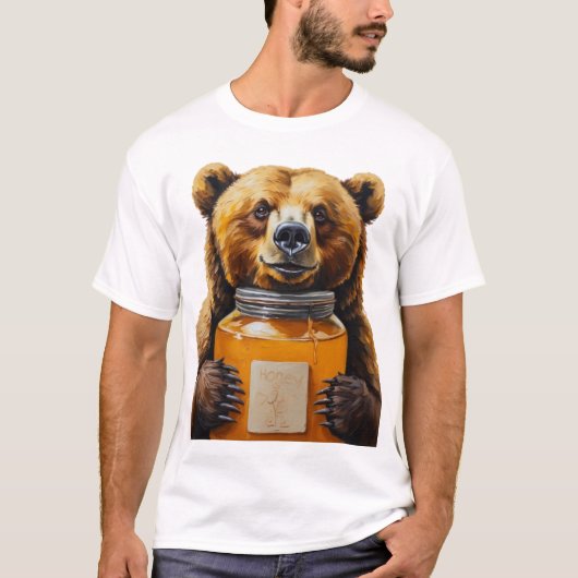 Honigbär-Shirt T-Shirt (Vorderseite)