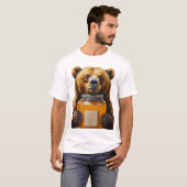 Honigbär-Shirt T-Shirt (Vorne ganz)