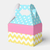 Honigbär und Hummeln Geburtstagsparty Geschenkschachtel (Rückseite)