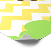 Honigbär und Hummeln Geburtstagsparty Poster (Ecke)