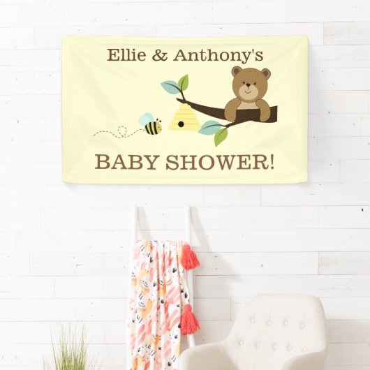 Honigbär und Hummerduschbanner Banner (Insitu)