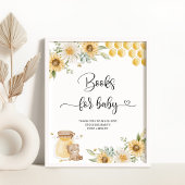 Honigbärenbücher für Babyposter Poster