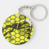 Honigbiene 2,0 schlüsselanhänger (Rückseite)