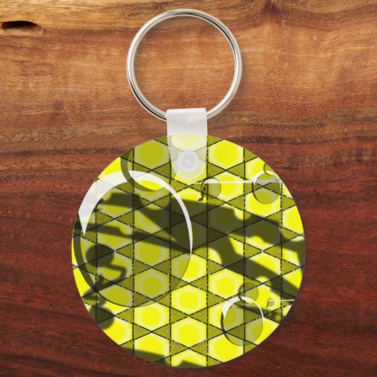 Honigbiene 2,0 schlüsselanhänger (Vorderseite)