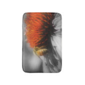 Honigbiene auf Daisy Blume Nature Badematte (Vorderseite Vertikal)