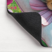 Honigbiene auf einem Kissen Mousepad (Ecke)