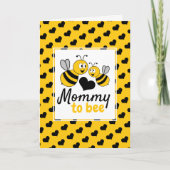 Honigbiene, Baby Dusche Einladung (Vorderseite)