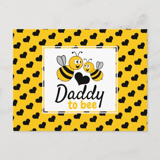 Honigbiene, Baby Dusche Einladung (Vorderseite)
