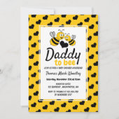 Honigbiene, Babydusche Einladung (Vorderseite)