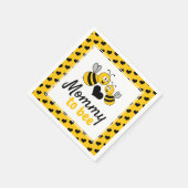 Honigbiene, Babydusche Serviette (Ecke)