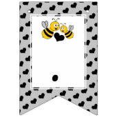 Honigbiene, Babydusche Wimpelkette (Zweite Fahne)