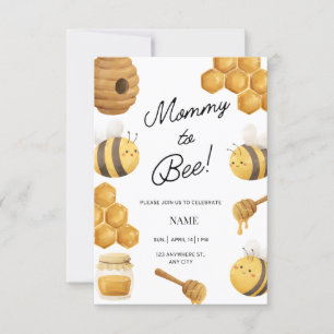 Honigbiene, Babyshower-Einladung  Einladung
