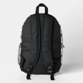 Honigbiene Bedruckter Rucksack (Rückseite)