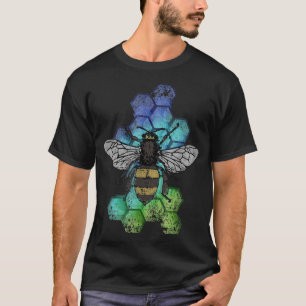 Honigbiene Bienenzucht Vintag Naturalist Insect T-Shirt