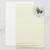 Honigbiene Briefpapier (Vorne/Hinten)