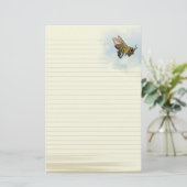 Honigbiene Briefpapier (Stehend Vorderseite)