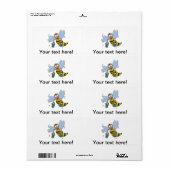 Honigbiene Cartoon (Vorne)