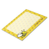 Honigbiene Cartoon Notizblock (angewinkelt)