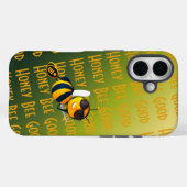 Honigbiene Dankbar Grafik Mit Einstellung Case-Mate iPhone Hülle (Rückseite (Horizontal))
