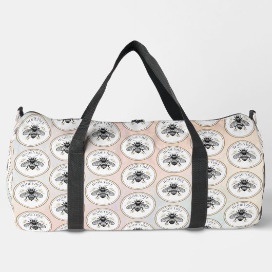 Honigbiene Duffle Bag (Vorderseite)