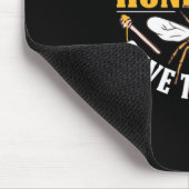 Honigbiene Gerettet Mousepad (Ecke)