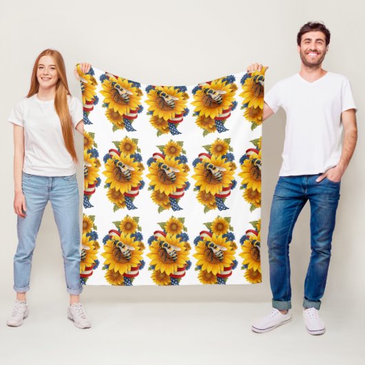 Honigbiene Geschenk Fleecedecke (Beispiel)