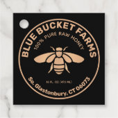 Honigbiene Geschenkanhänger (Vorderseite)