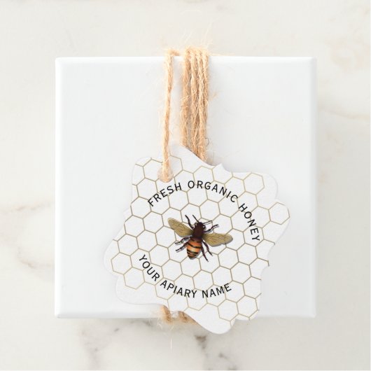 Honigbiene Geschenkanhänger (Beispiel)