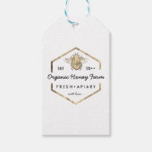 Honigbiene Geschenkanhänger (Vorderseite)