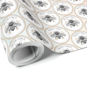 Honigbiene Geschenkpapier