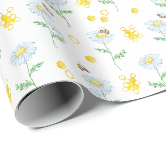 Honigbiene Geschenkpapier (Rolleneckpunkt)