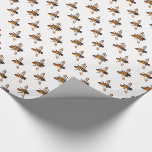 Honigbiene Geschenkpapier (Ecke)