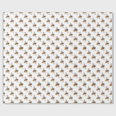 Honigbiene Geschenkpapier (Flach)