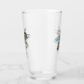 Honigbiene - Glas-Cup Glas (Rechts)