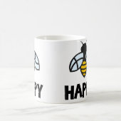 Honigbiene Glück Imker Gartenarbeit Kaffeetasse (Mittel)