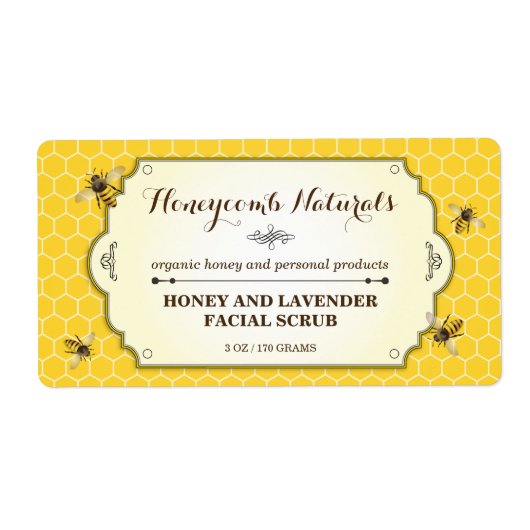 Honigbiene handgemacht (Vorne)