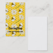 Honigbiene, Hummelmuster, die Karten bekommen (Vorne/Hinten)