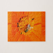 Honigbiene im Orangenpuzzle Puzzle (Horizontal)