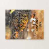 Honigbiene ist Ihre eigene Art von Schönheit Puzzle (Horizontal)