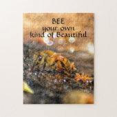 Honigbiene ist Ihre eigene Art von Schönheit Puzzle (Vertikal)