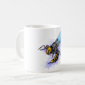 Honigbiene Kaffeetasse (Vorderseite Links)